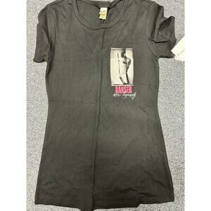 New T-Shirt Motionwear 1786 Danser Merci Beaucoup Small Adult Black Ballet
